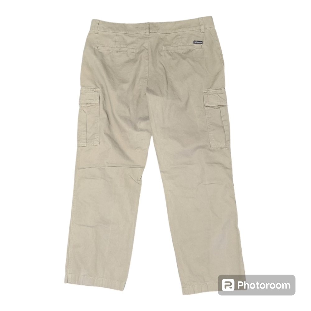 Columbia sportswear Co. Cotton cargo pockets‎ Pant light olive green 38/30